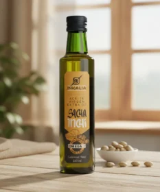 Aceite Sacha Inchi Inkalia Prensado Frío textura ligera