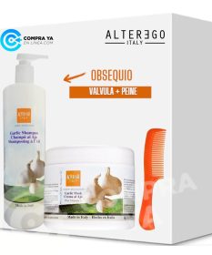 Shampoo Tratamiento Ajo Alter Ego Kit