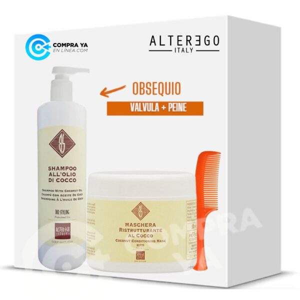 Shampoo Tratamiento Coco Alter Ego Kit