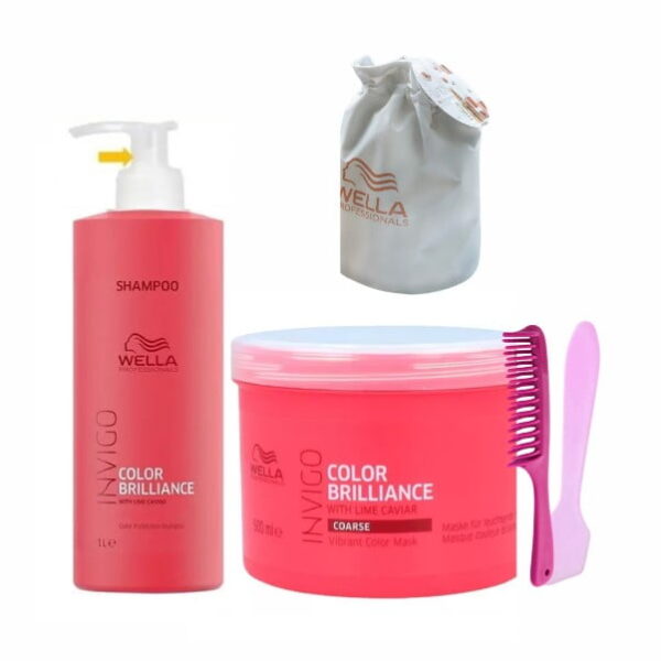 SHAMPOO MASCARILLA COLOR BRILLIANCE WELLA