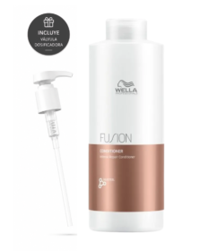 Acondicionador Fusion Wella Reparador 1000Ml Para Cabello Dañado Y Quebradizo
