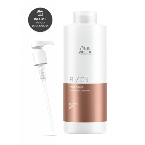 Acondicionador Fusion Wella Reparador 1000ML para cabello dañado y quebradizo