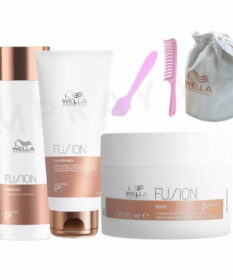 Fusion Wella Kit Shampoo Tratamiento Acondicionador