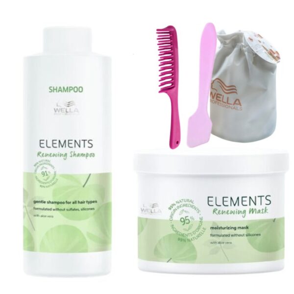 Shampoo Mascarilla Elements WELLA Kit Grande