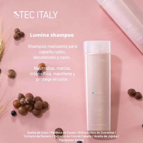 Shampo Matizante Lumina Tec Italy