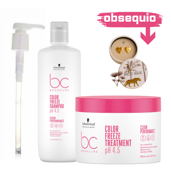 Color Freeze Shampoo Acondicionador Bonacure