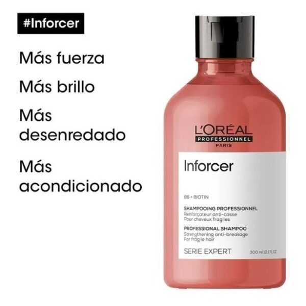 Shampoo Inforcer Loreal Biotina