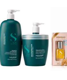 Kit Alfaparf Reparative Shampoo Tratamiento Para Cabello Dañado Y Sensibilizado