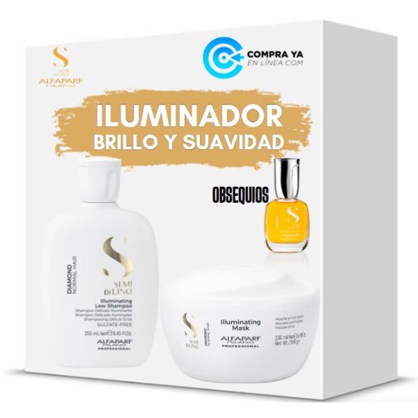 Kit Alfaparf Semi Di Lino Diamond Illuminating