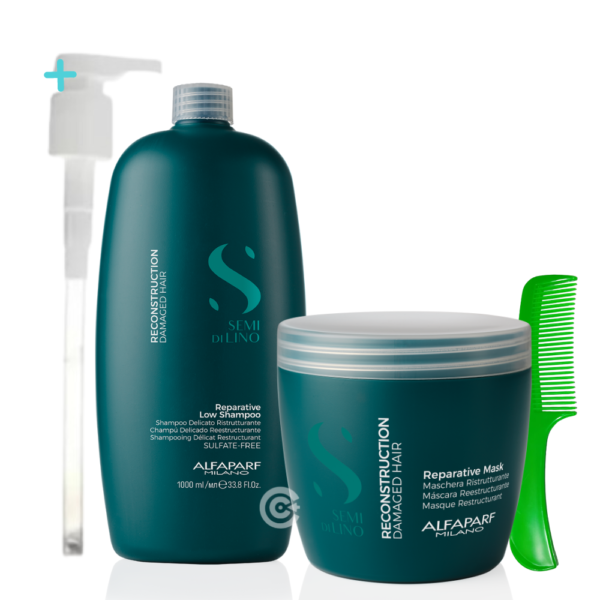 Kit Alfaparf Reparative Shampoo Tratamiento