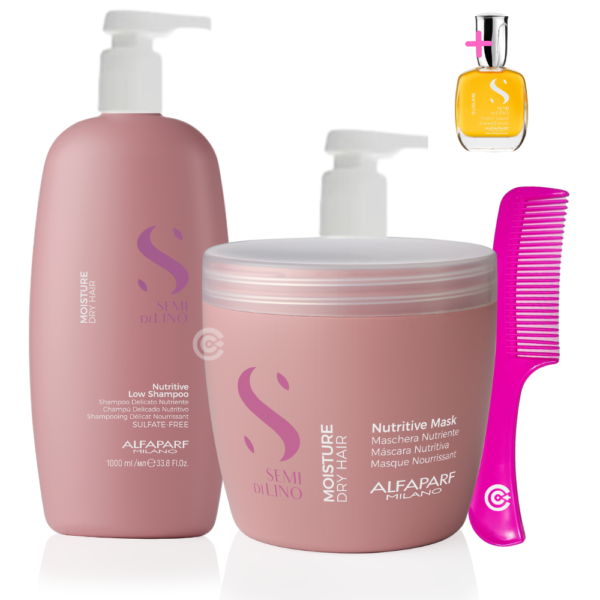 Kit Alfaparf Nutritive shampoo mascarilla