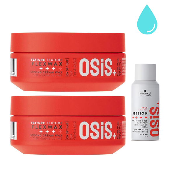 Cera Flex Wax Osis Schwarzkopf x2