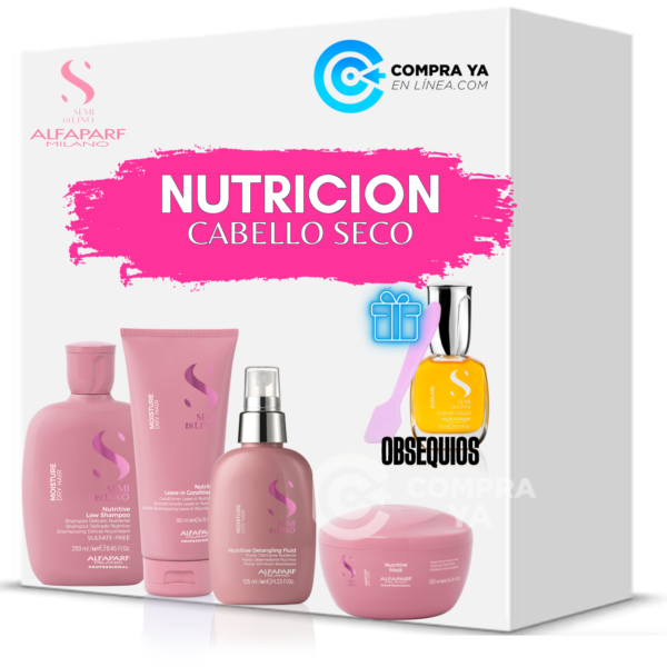 Kit Alfaparf Semi Di Lino Nutritive Premium