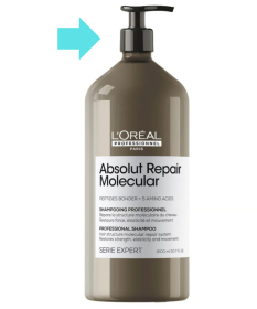 Shampoo Absolut Repair Molecular Loreal 1Litro