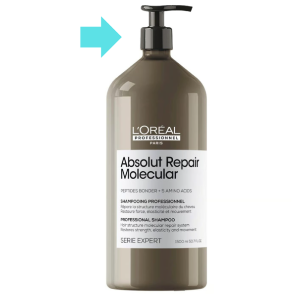 Shampoo Absolut Repair Molecular Loreal 1Litro