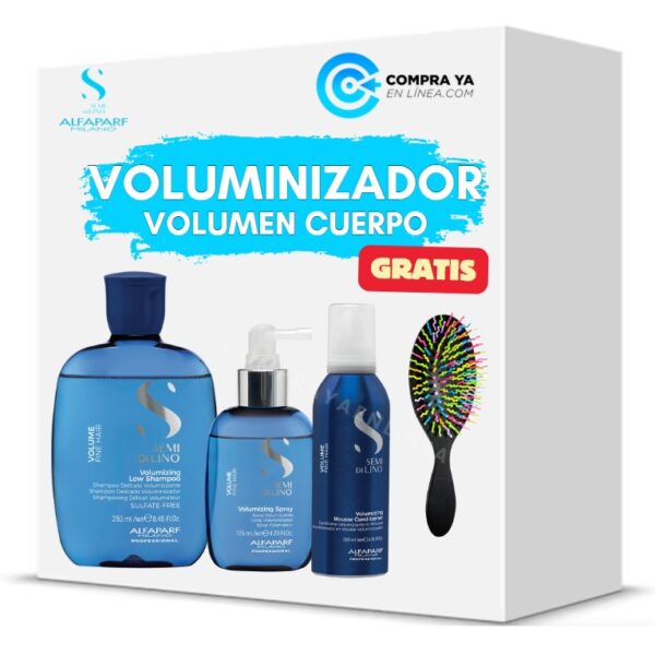 Kit Volumen Alfaparf Semidilino Sham Acon Espu