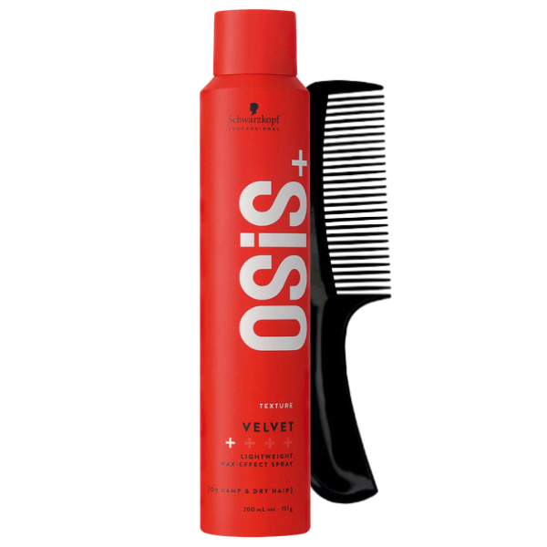 Cera Spray Velvet Osis Schwarzkopf textura ligera acabado natural