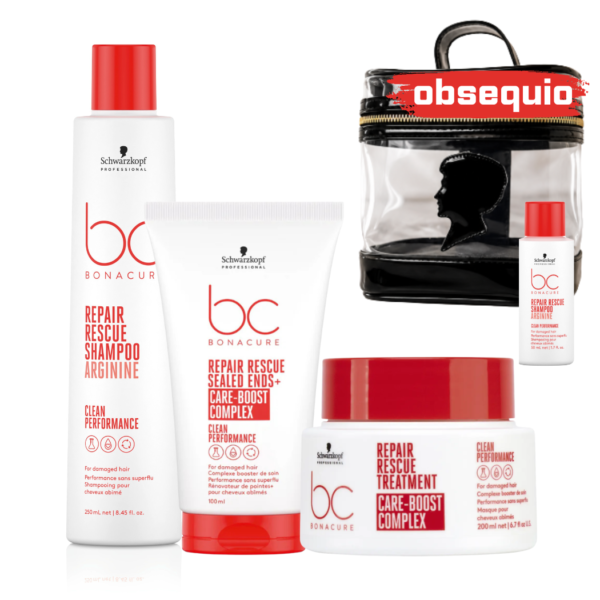 Kit Bonacure Repair Rescue Puntas reparación profesional para cabello dañado
