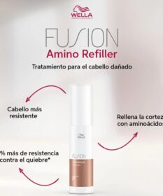 Amino Refiller Fusion Wella 70Ml Reparación Profunda Para Cabello Sensibilizado