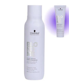 Shampoo Purple Matizante BlondMe Reparador