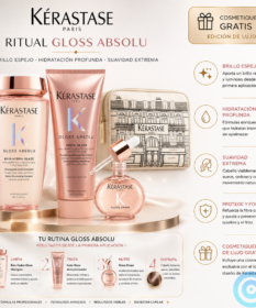 Kerastase Kit Gloss Absolu Shampoo Acondicionador Aceite Control De Frizz Y Humedad