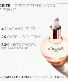 Kerastase Aceite Gloss Absolu Oil Glaze Antifrizz Tecnología Brillo Intenso