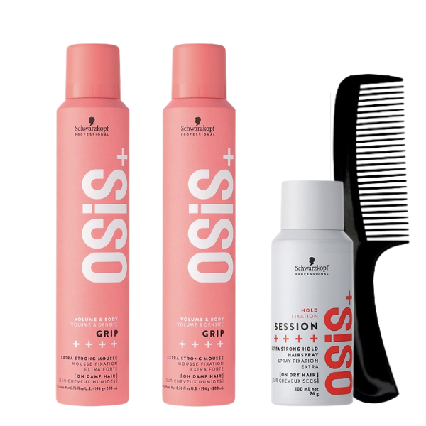 Espuma Osis Grip Fuerte X2