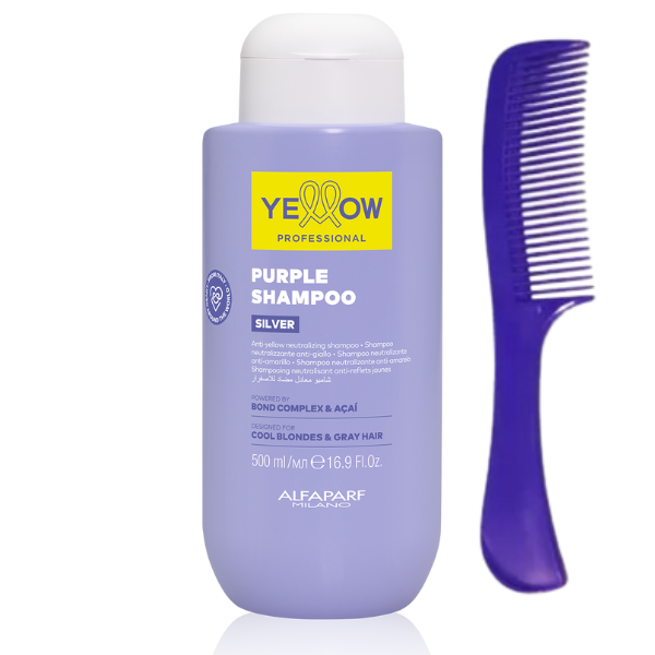Shampoo Purple Silver Yellow