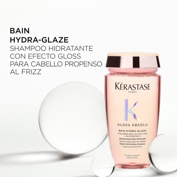 Kerastase Gloss Absolu Shampoo Bain Hydra control de frizz y humedad