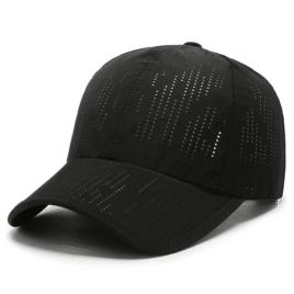 Gorra Cachucha Deporte Running Negra
