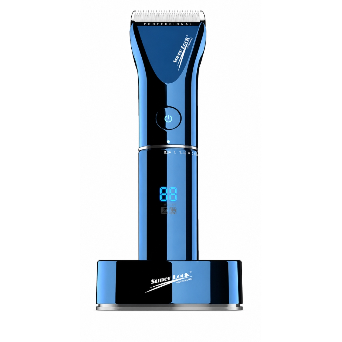 MAQUINA DE CORTE CABELLO SUPER LOOK SLP17 1 Maquina De Corte Cabello Super Look Slp17 Profesional Con Cuchilla De Cerámica Y Pantalla Lcd.