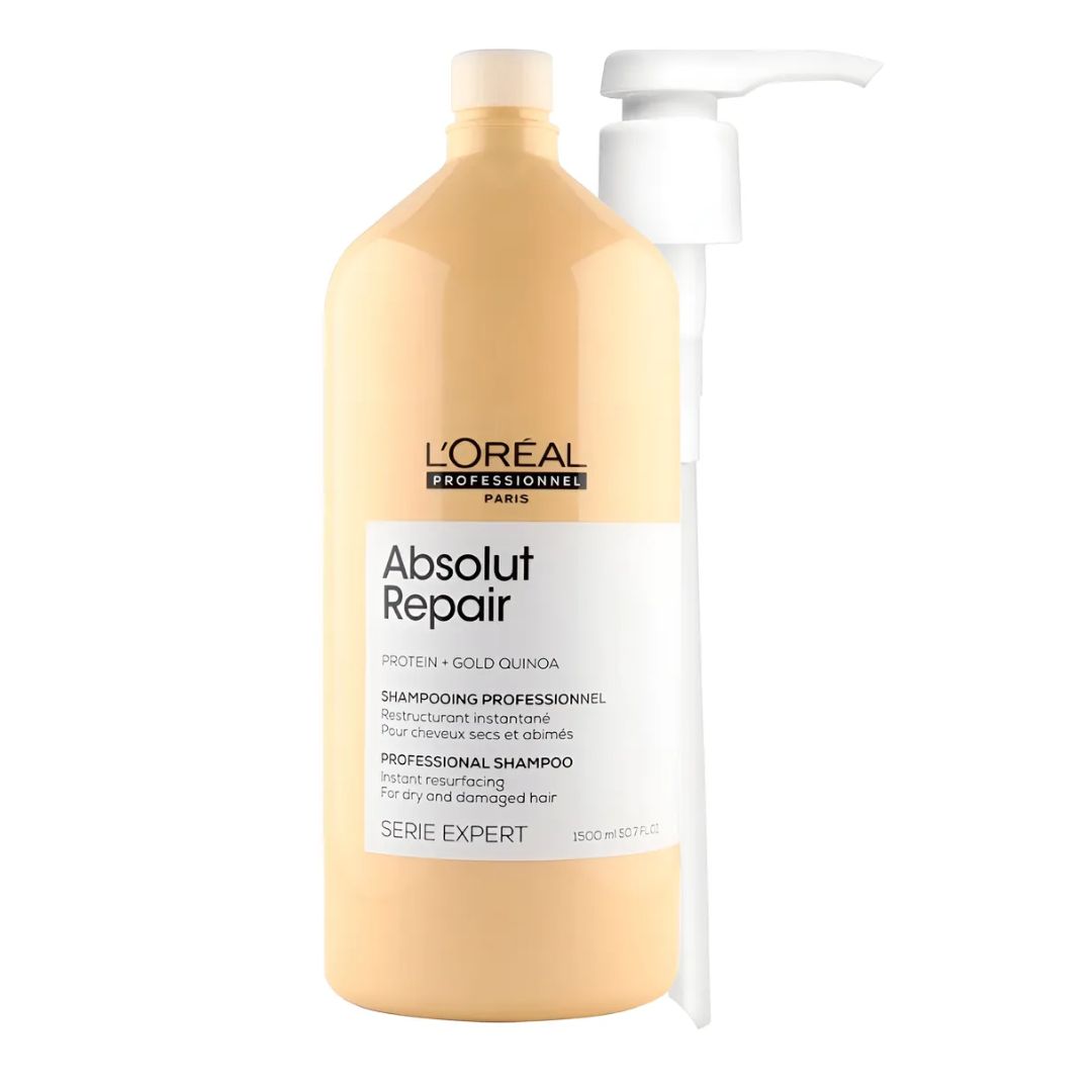 loreal (7Shampoo Absolut Repair loreal 1500ML Shampoo Absolut Repair loreal 1500ML
