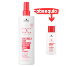 Spray Repair Rescue Bonacure 400ml reparación sin enjuague para cabello dañado