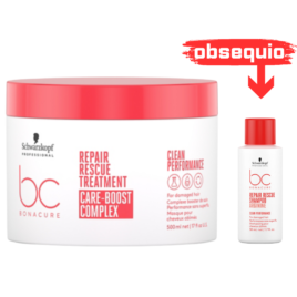 Tratamiento Repair Rescue Bonacure 500mL reparación intensiva para cabello dañado