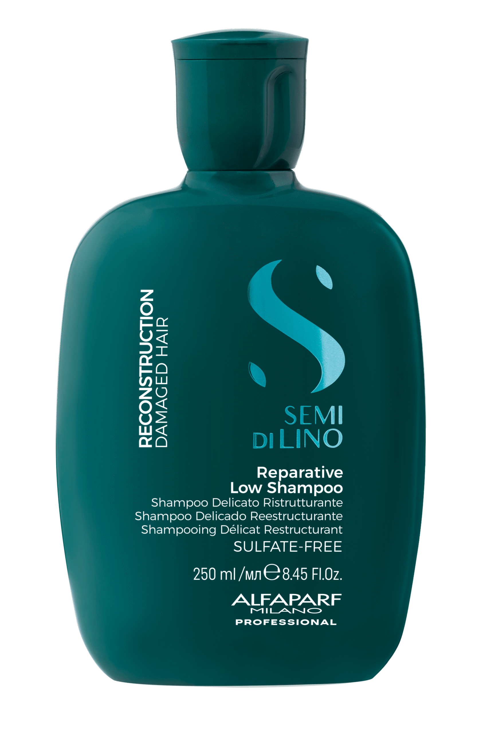 REPARATIVE ALFAPARF SEMI DI LINO KIT VIP 3 Alfaparf Semi Di Lino Reconstruction Damaged Hair Shampoo Reconstructivo 250Ml
