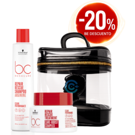 Kit Bonacure Repair Rescue Shampoo Tratamiento para reparación profunda del cabello dañado