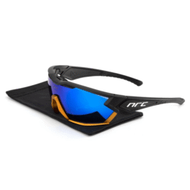 Gafas Deportivas Negra Lente Azul
