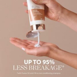 acondicionador Fusion Wella para desenredar y fortalecer cabello dañado