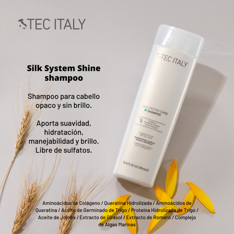 Shampoo Silk System Shine Tec Italy