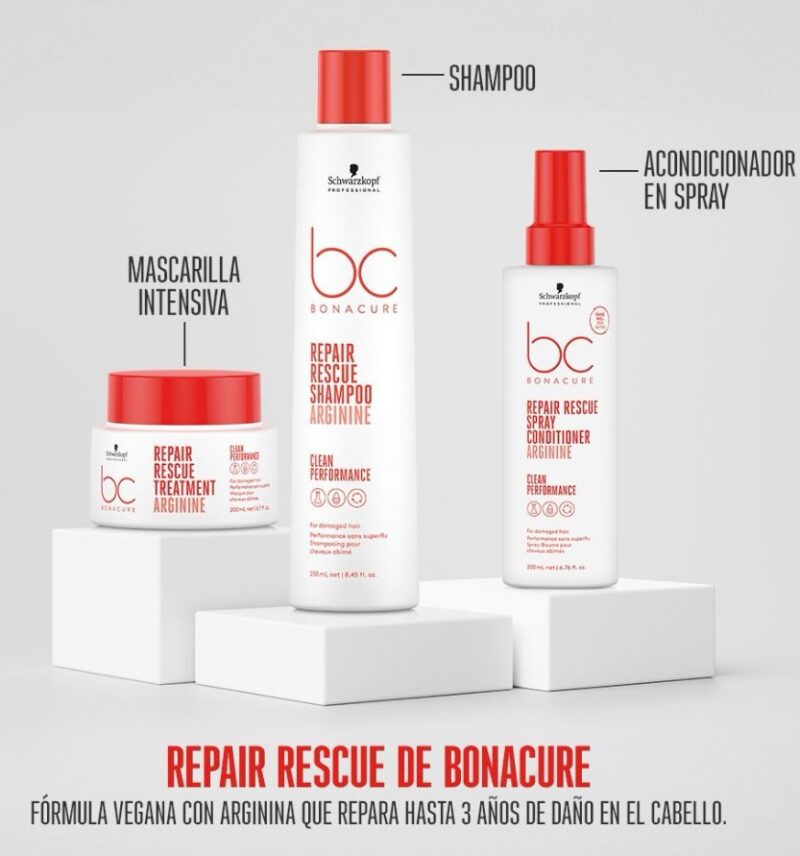 Kit Bonacure Repair Shampoo Masc Spray