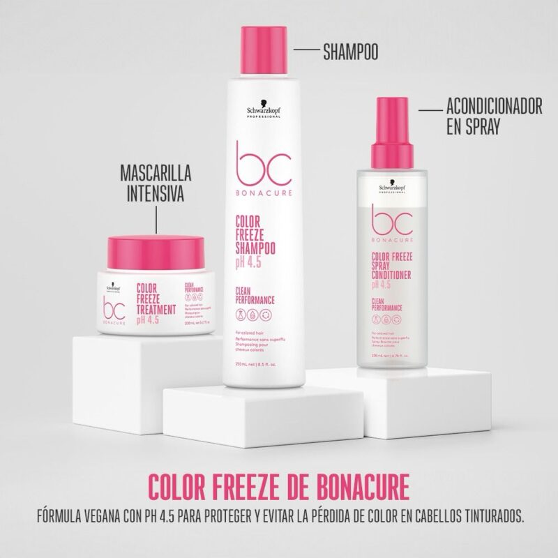 Kit Bonacure Color Freeze Shampoo Masc Spray