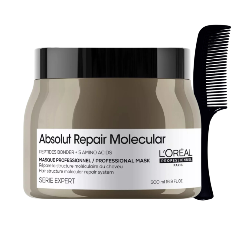 Mascarilla Absolut Repair Molecular Loreal 500Ml