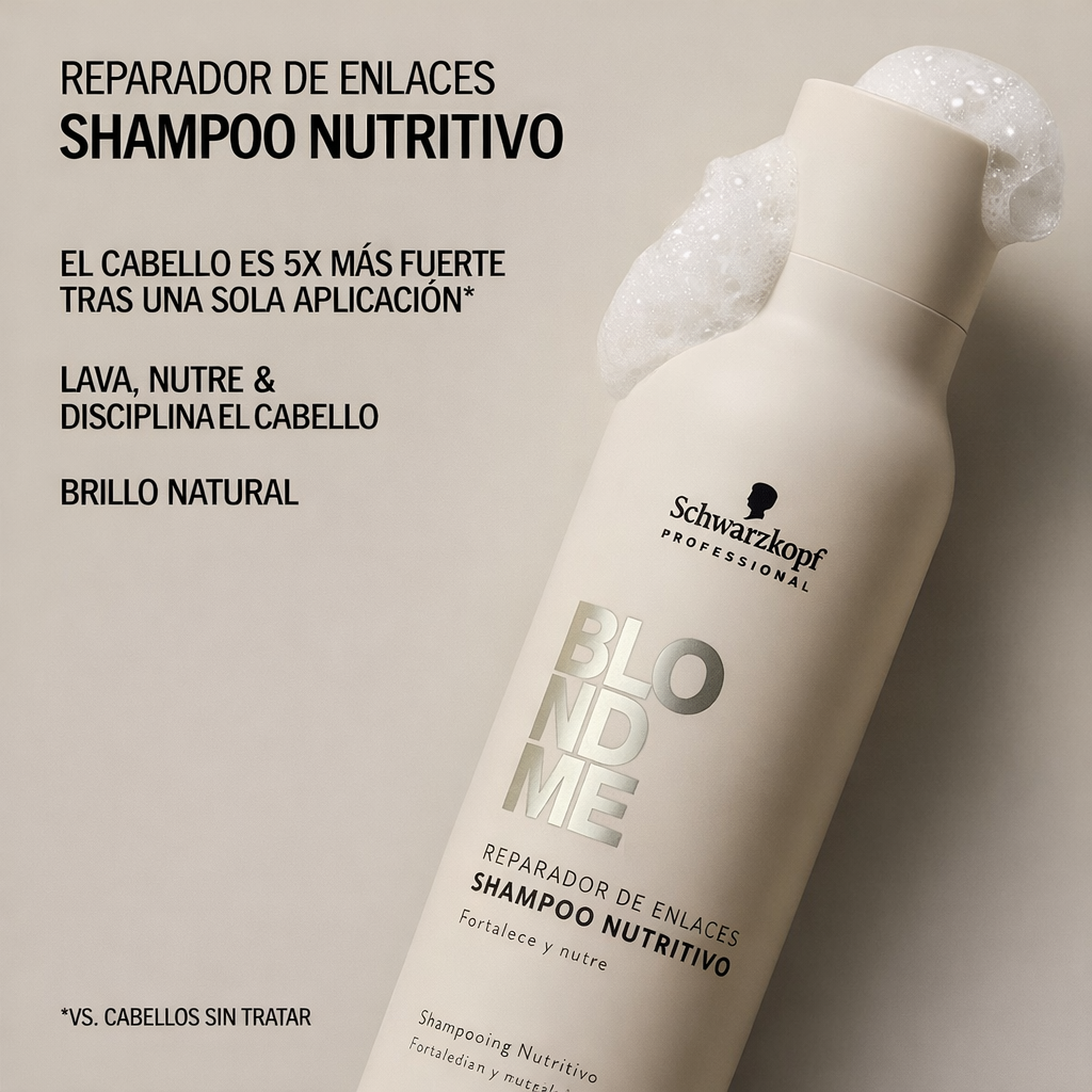 Champú Nutritivo BLONDME Bond Repair Champú Nutritiv Champú Nutritivo BLONDME Bond Repair Champú Nutritiv