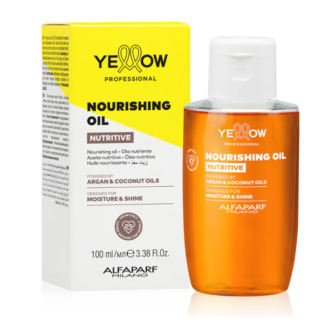 ACEITE NUTRITIVE YELLOW NOURISHING OIL 1 Aceite Nutritive Yellow Nourishing Oil 100 Ml, Aceite Capilar Nutritivo Para Cabello Seco.