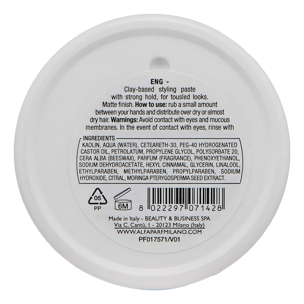 CERA FUNK CLAY ALFAPARF STYLE STORIES 118G FUERTE 4 Cera Funk Clay Alfaparf Style Stories 118G Fuerte - Imagen 4