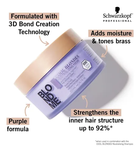 Schwarzkopf Blond Me Mascarilla cool Schwarzkopf Blond Me Mascarilla cool