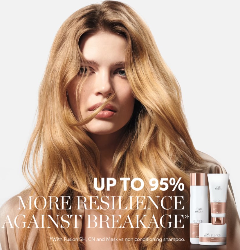 KIT-PROFESIONAL-WELLA-FUSION-REPARACION-PREMIUM Kit Profesional Wella Fusion Premium Para Cabello Tratado Químicamente