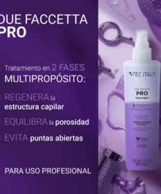Tec Italy Spray Due Faccetta Pro Para Reparación Profunda Del Cabello.