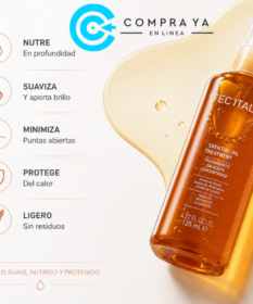 Cabello Saludable Con Essential Oil Treatment Aceite Tec Italy.