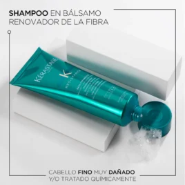 Shampoo Kerastase Resistance Therapiste Reparación reduce quiebre capilar